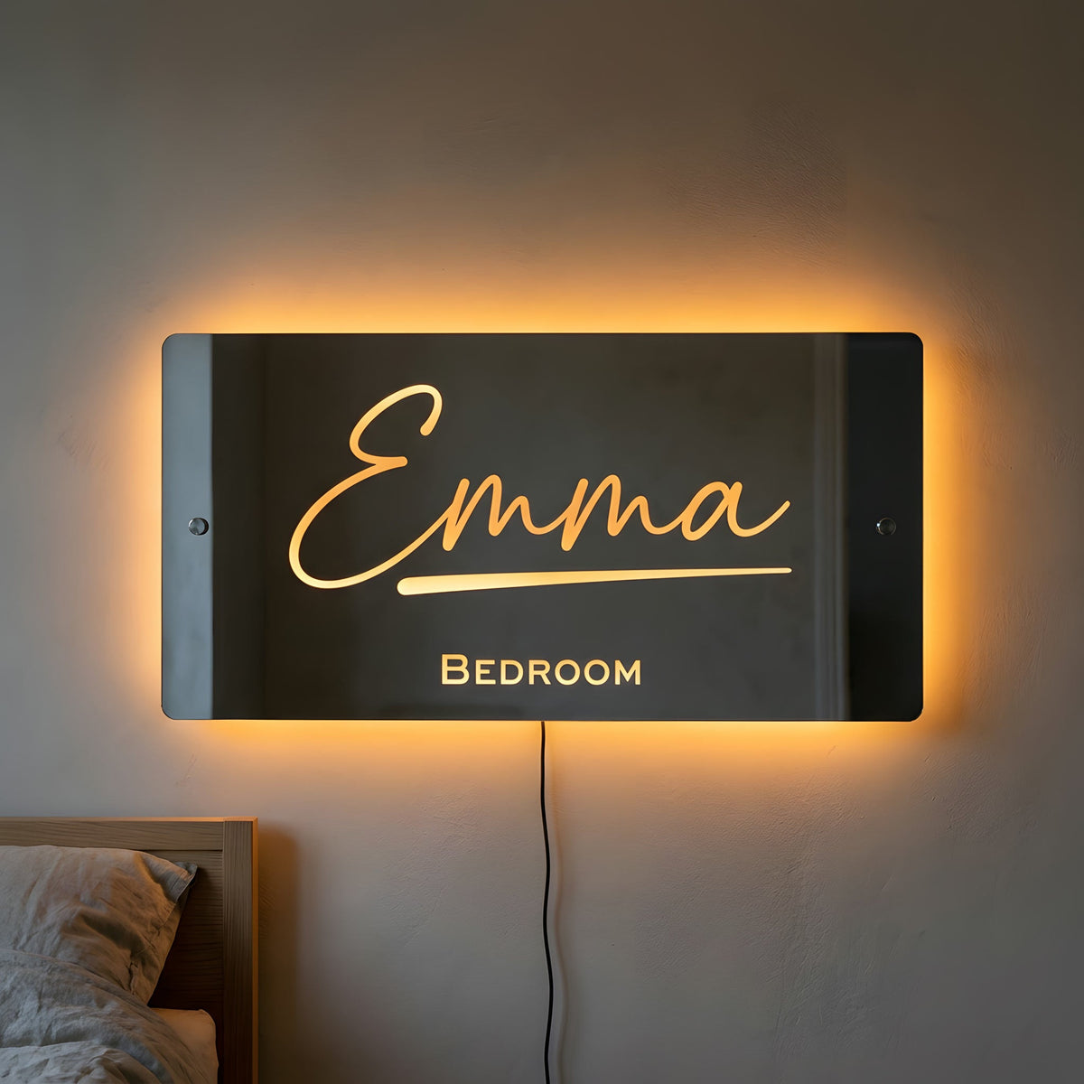 Persönlicher Spiegel mit LED-Beleuchtung